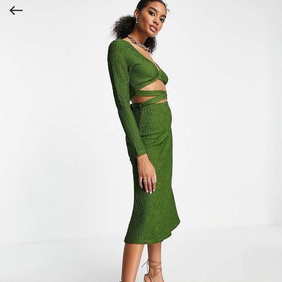 ASOS long sleeve green set - Picture 4 of 6